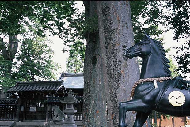 八幡神社(那須城跡)と称名寺